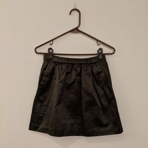 Madewell polyester olive green skirt women's XS